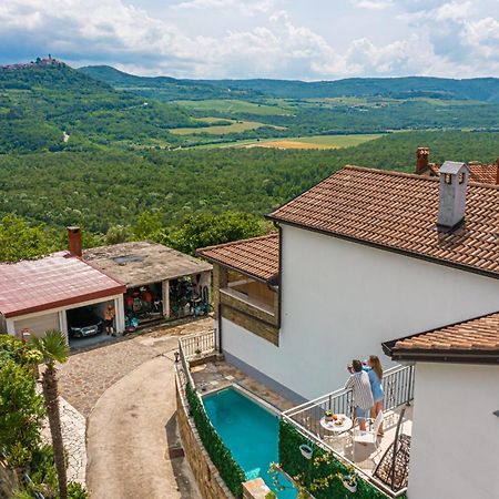 Holiday Home Belveder Motovun With Heated Pool 리바데 외부 사진