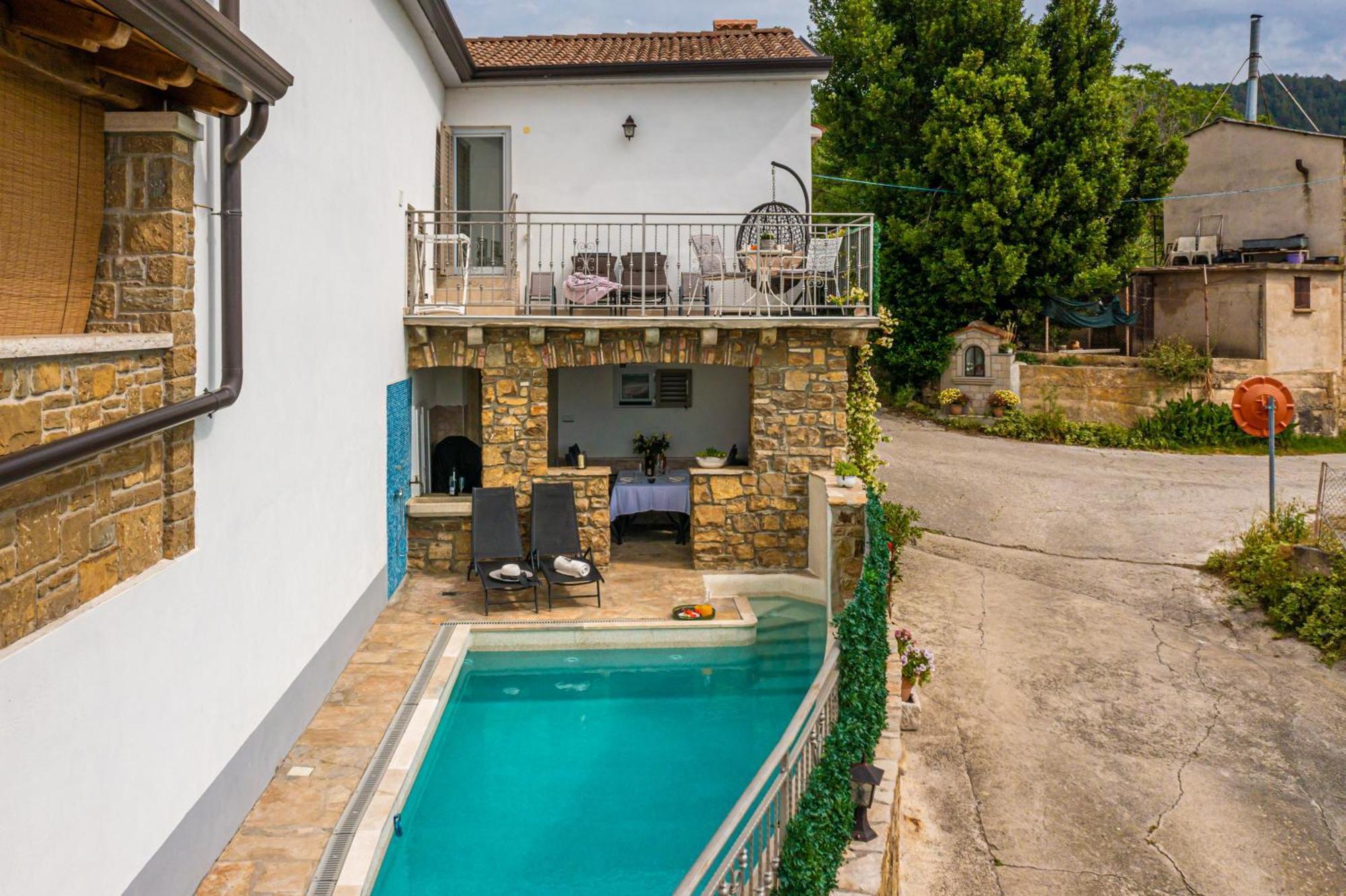 Holiday Home Belveder Motovun With Heated Pool 리바데 외부 사진
